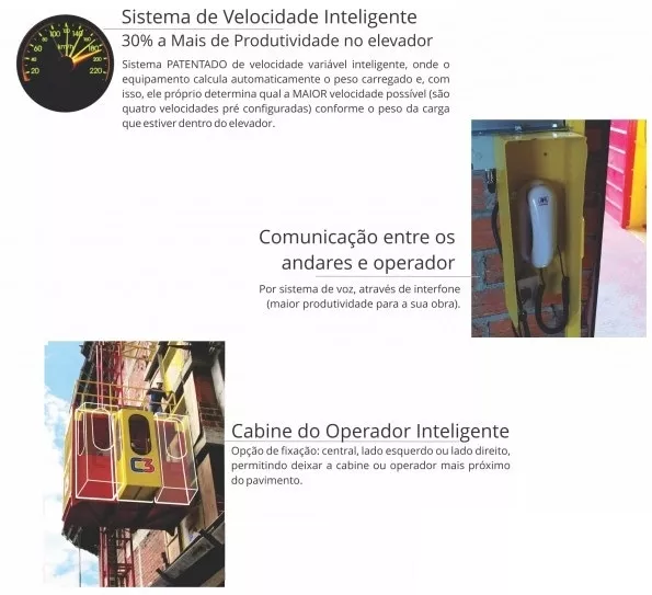 Elevador para Constru??o Civil